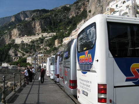 Amalfi Coach Station, Italy