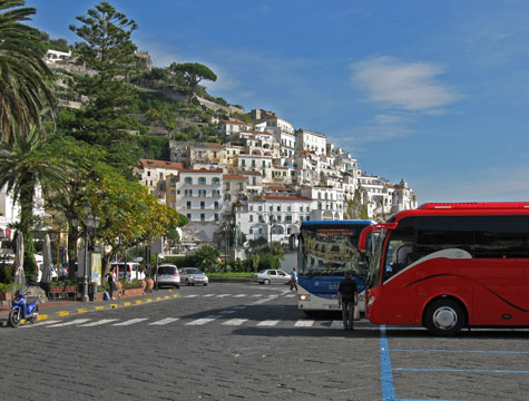 Transportation to Amalfi Italy