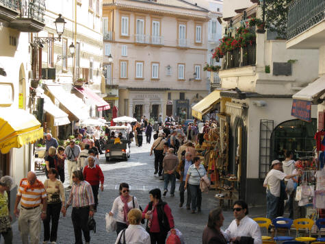 Shopping in Amalfi Italy