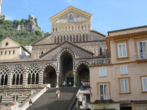 Duomo Sant'Adrea - Cathedral in Amalfi Italy